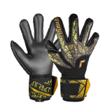 Reusch Attrakt Duo Finger Support 5470050 7739 black yellow gold 1